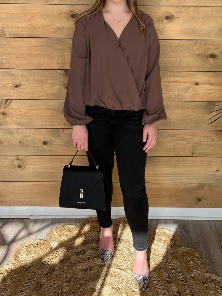 Surplice Dress Top Surplice Dress Top