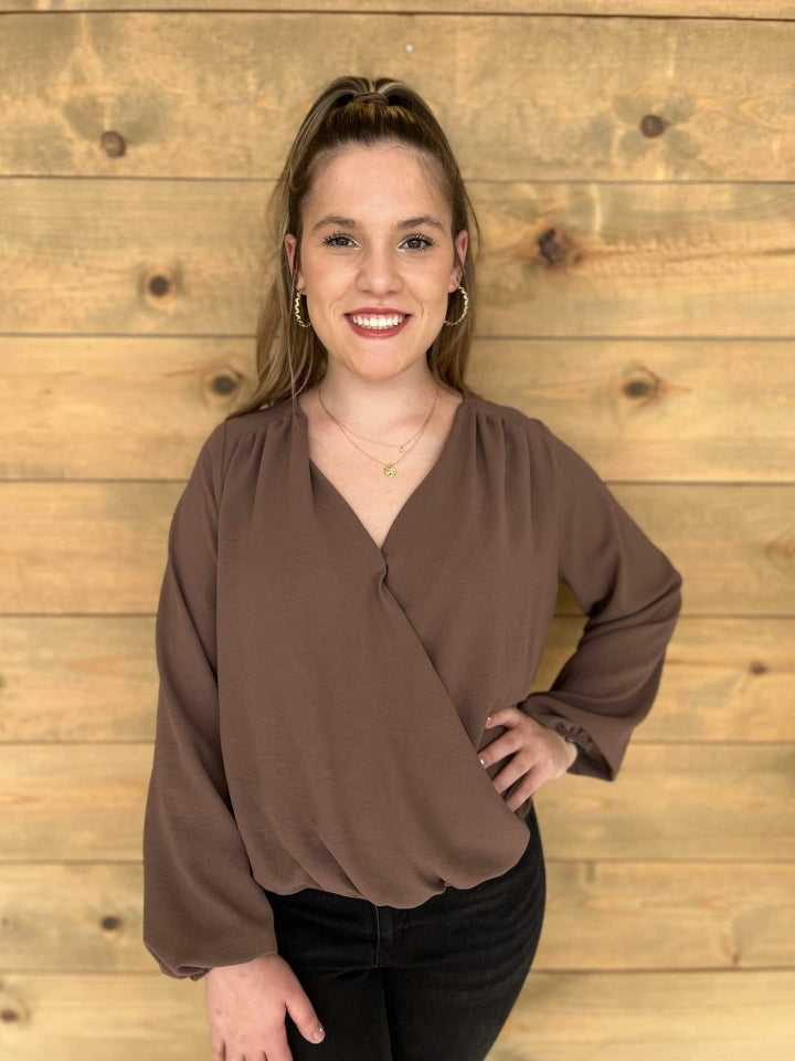Surplice Dress Top Surplice Dress Top